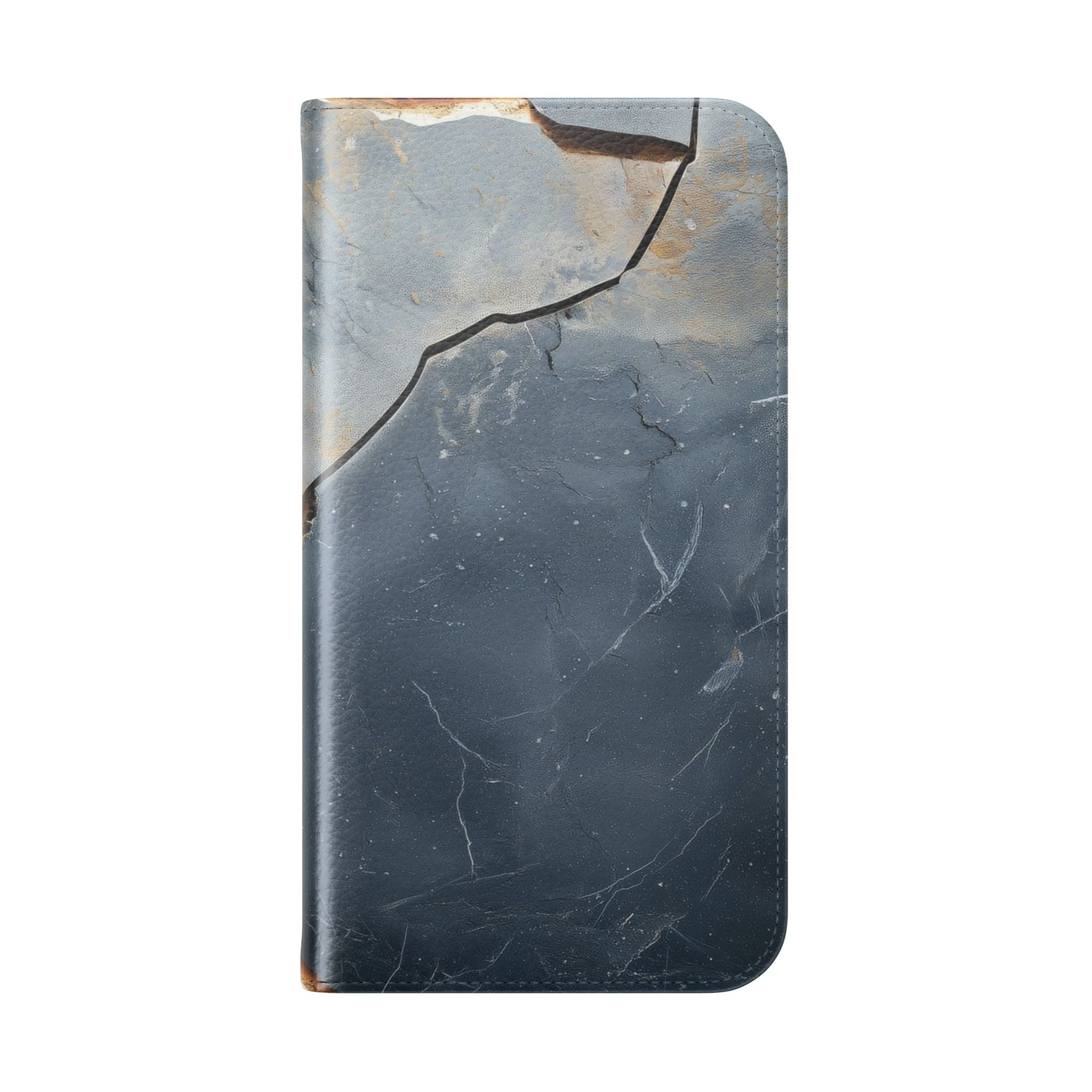 Copper Crackscape - iPhone 16 Case - Lompakko