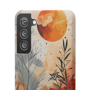 Celestial Botanica | Slim Phone Case for Samsung