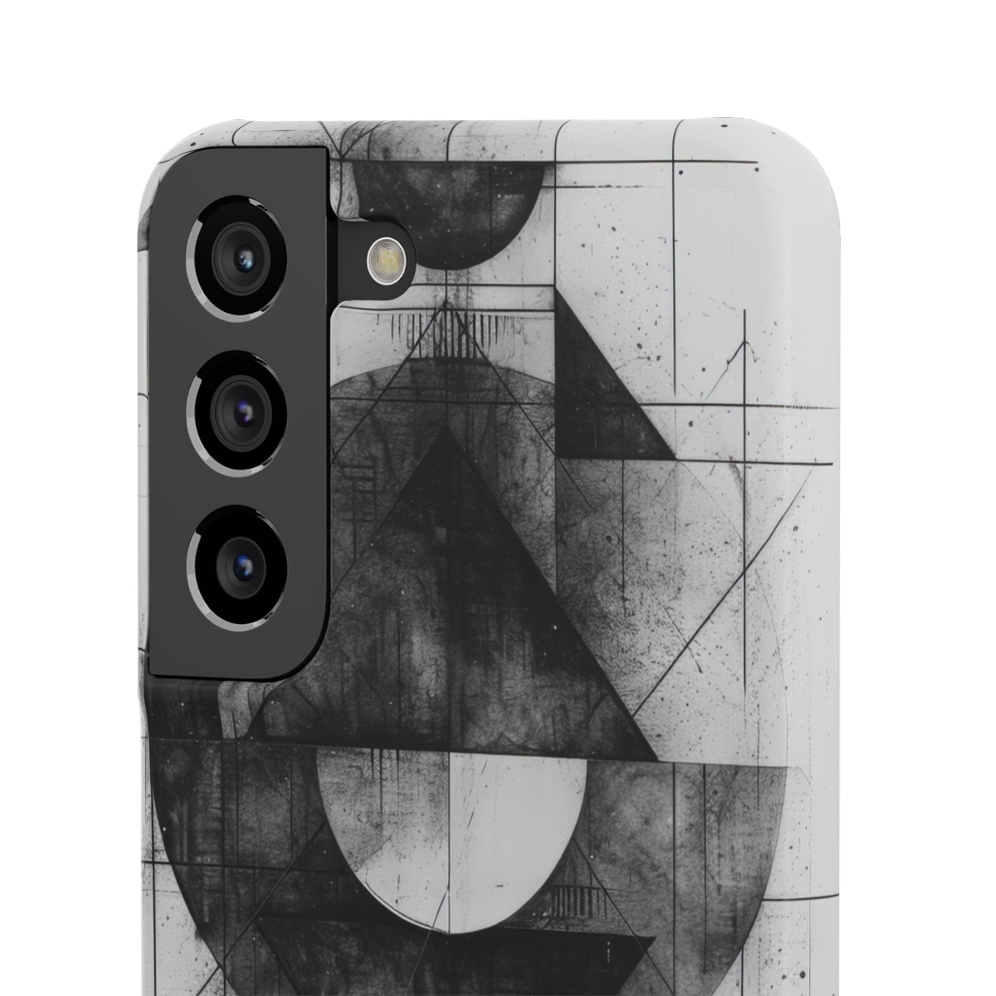 Monochrome Geometry | Slim Phone Case for Samsung