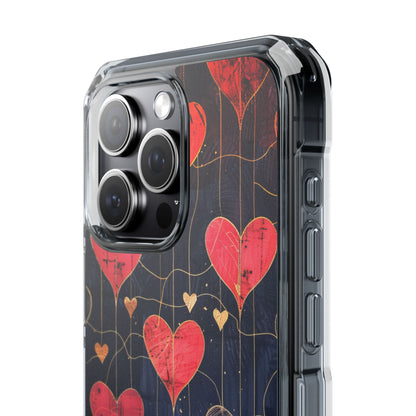 Gradient Heartflow Harmony iPhone 15 - Clear Impact Phone Case