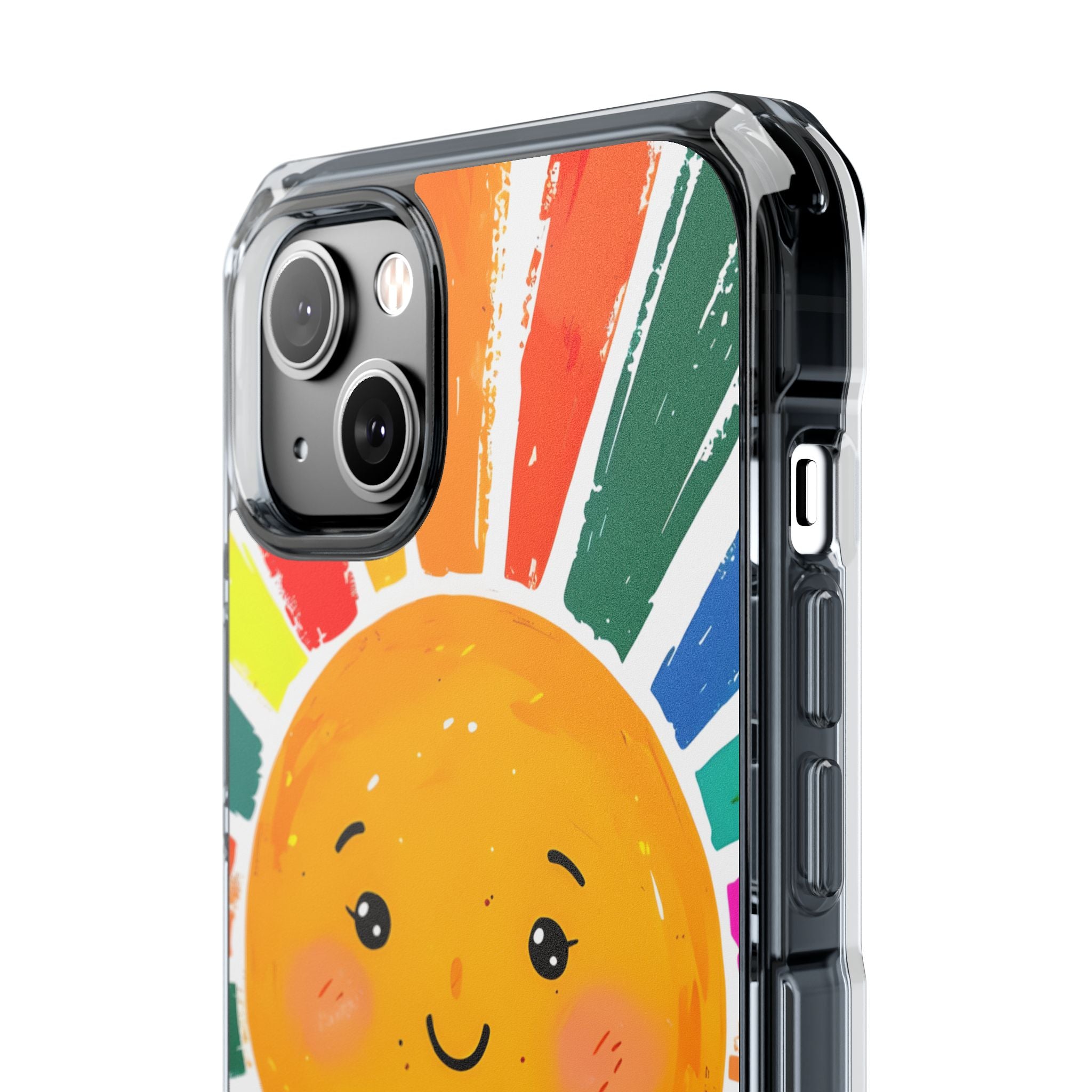 Radiant Smiling Sun iPhone Case - Impact