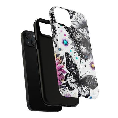 Butterfly Bloom iPhone 15 Plus Case - Tough+