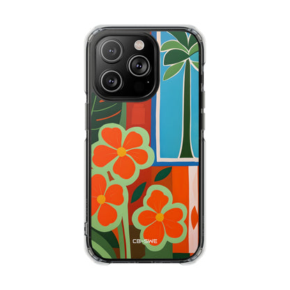 Tropical Geometry Harmony iPhone Case - Impact