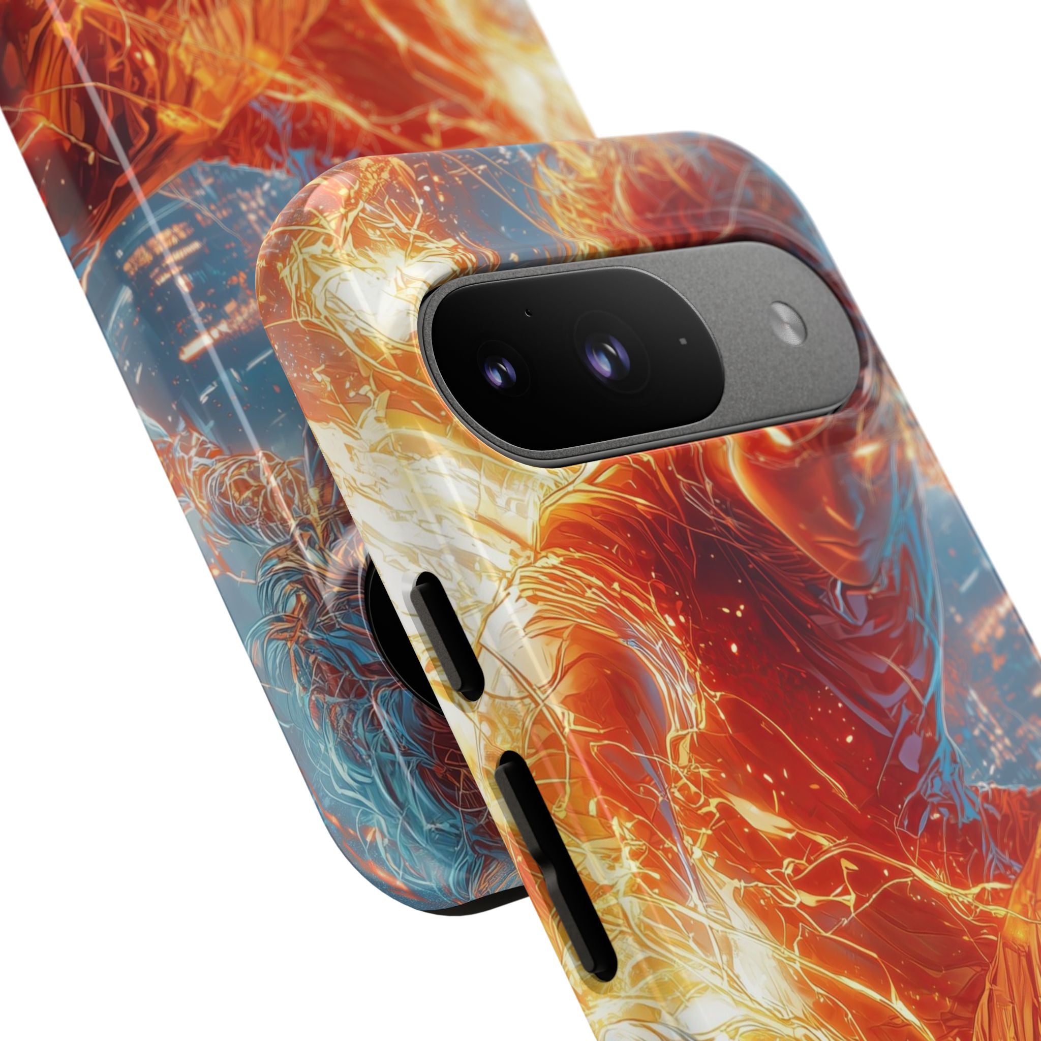 Flames Dance Wildly - Google Pixel Case