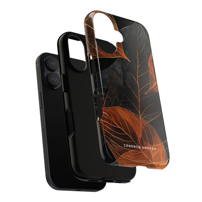 Autumn Leaf Elegance iPhone 16 - Tough Phone Case