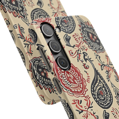 Vintage Paisley Elegance Samsung S23 - Slim Phone Case