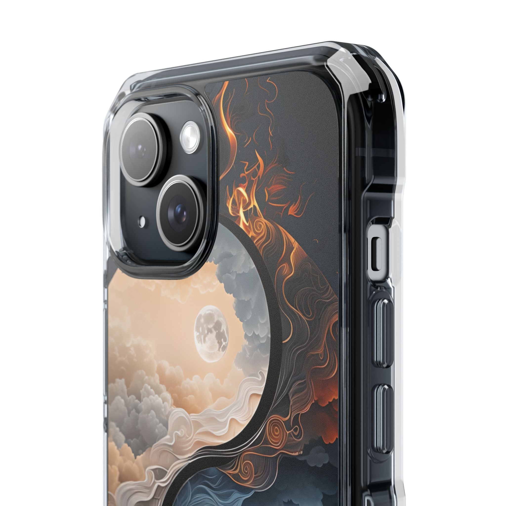 Moonlit Elemental Harmony iPhone Case - Impact