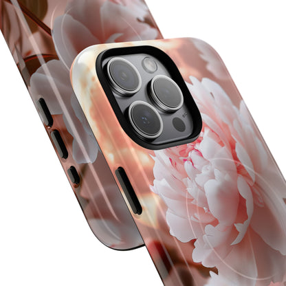 Peony Moonlight iPhone 15 Pro Max Case - Tough+