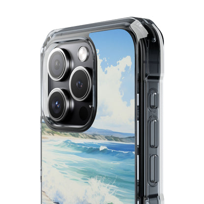 Foamy Wave Breeze iPhone 15 Pro Case - Impact