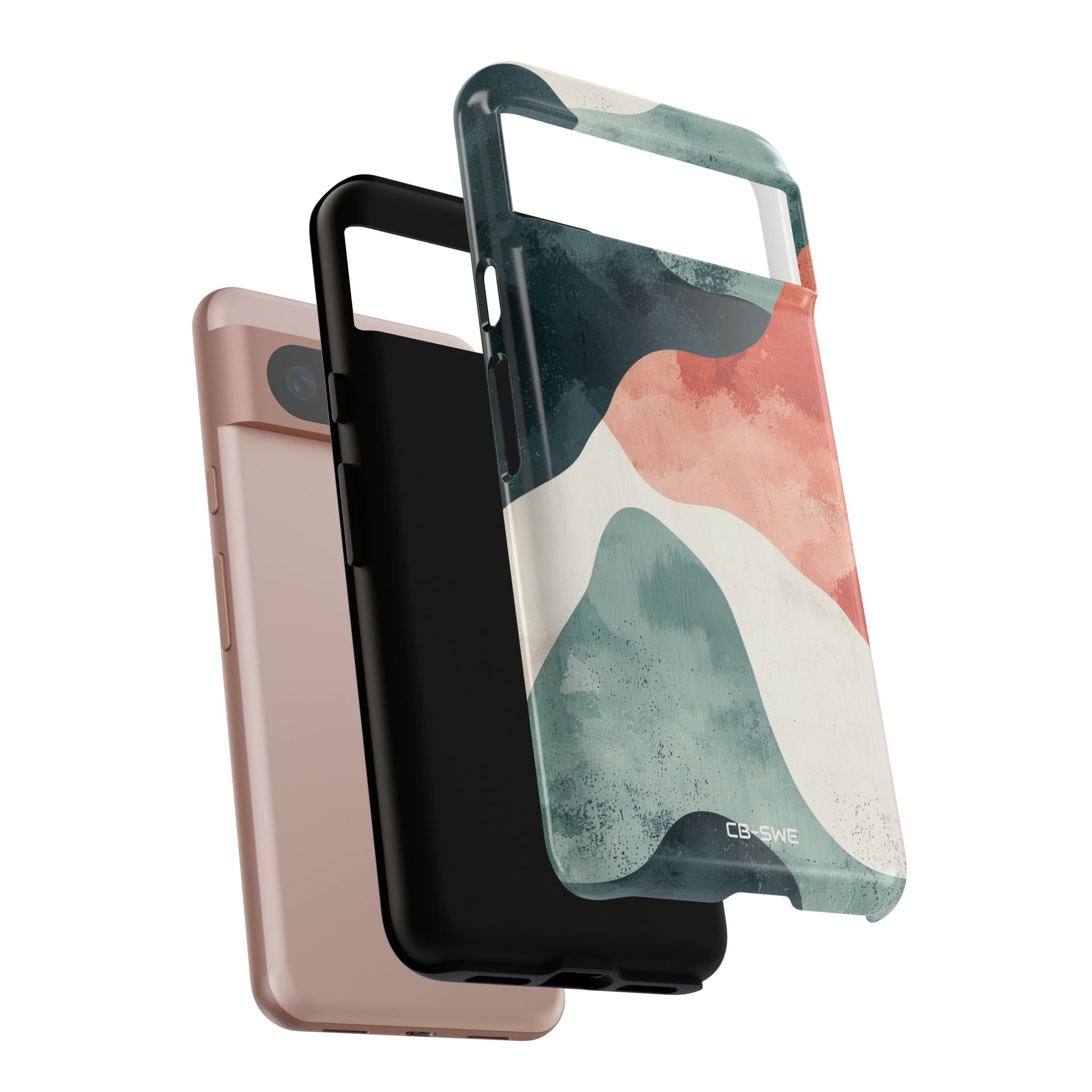 Fluid Shapes Emerge - Google Pixel Case
