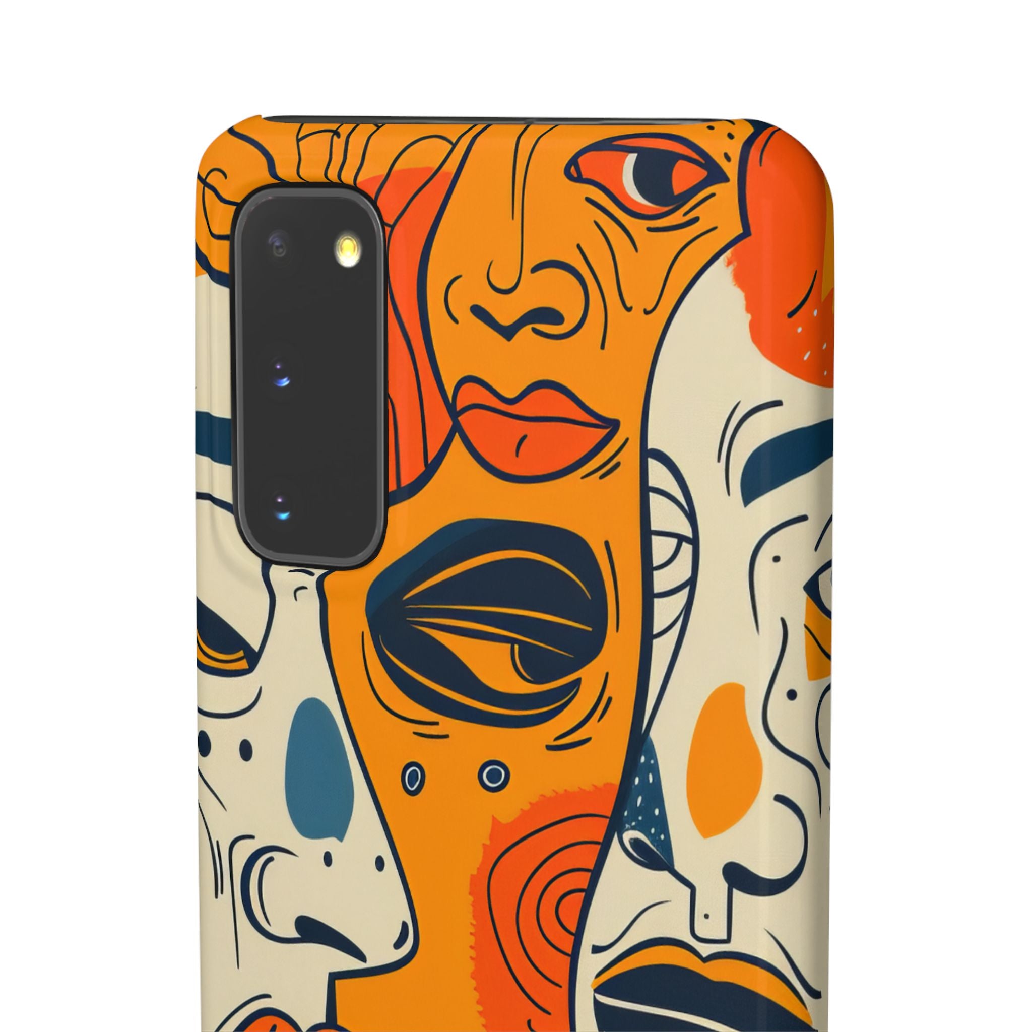 Gradient Face Mosaic Samsung S20 - Slim Phone Case