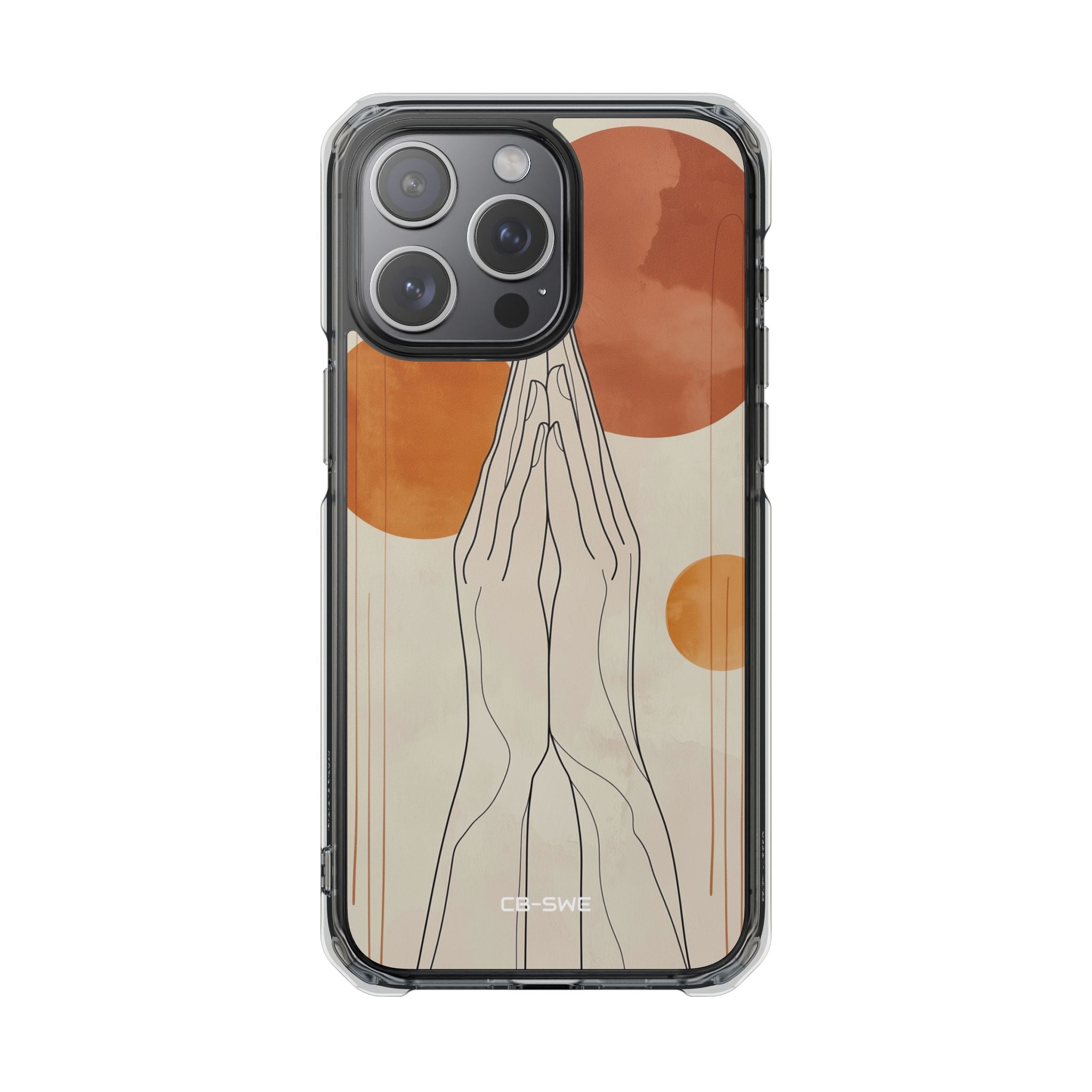 Prayers Encircle Hands iPhone Case - Impact