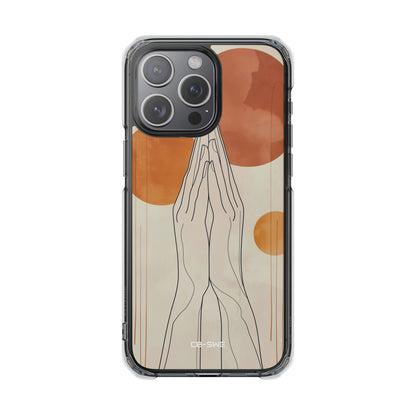 Prayers Encircle Hands iPhone Case - Impact
