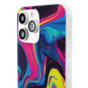 Pantone Neon Patterns | Phone Case for iPhone (Flexible Case)