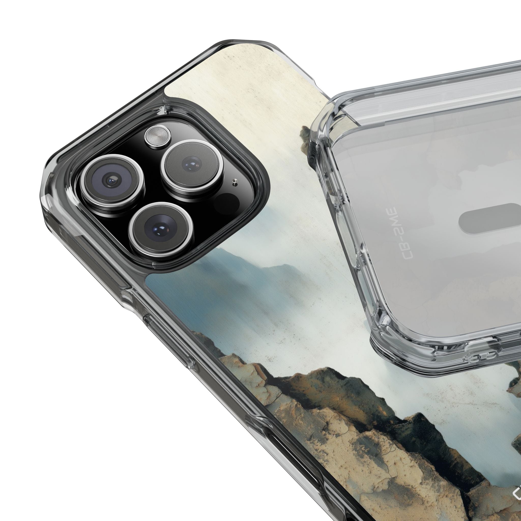 Cracks Frame Serenity iPhone Case - Impact