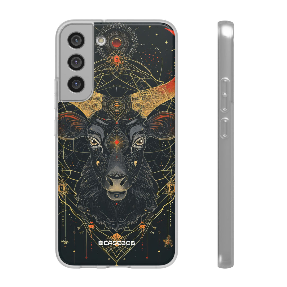 Celestial Taurus Mystique | Flexible Phone Case for Samsung Galaxy