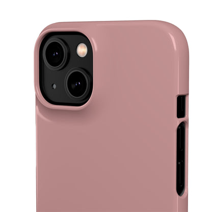 Rosy Brown iPhone 14 - Slim Phone Case