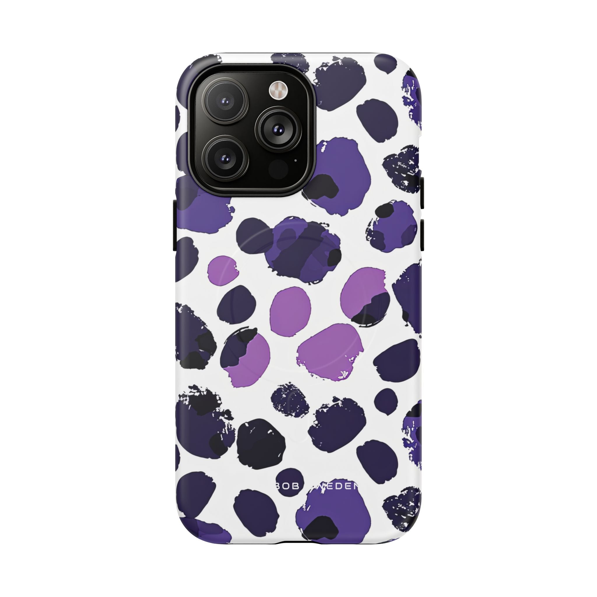 Purple Inkblots iPhone 14 | Tough+ Phone Case