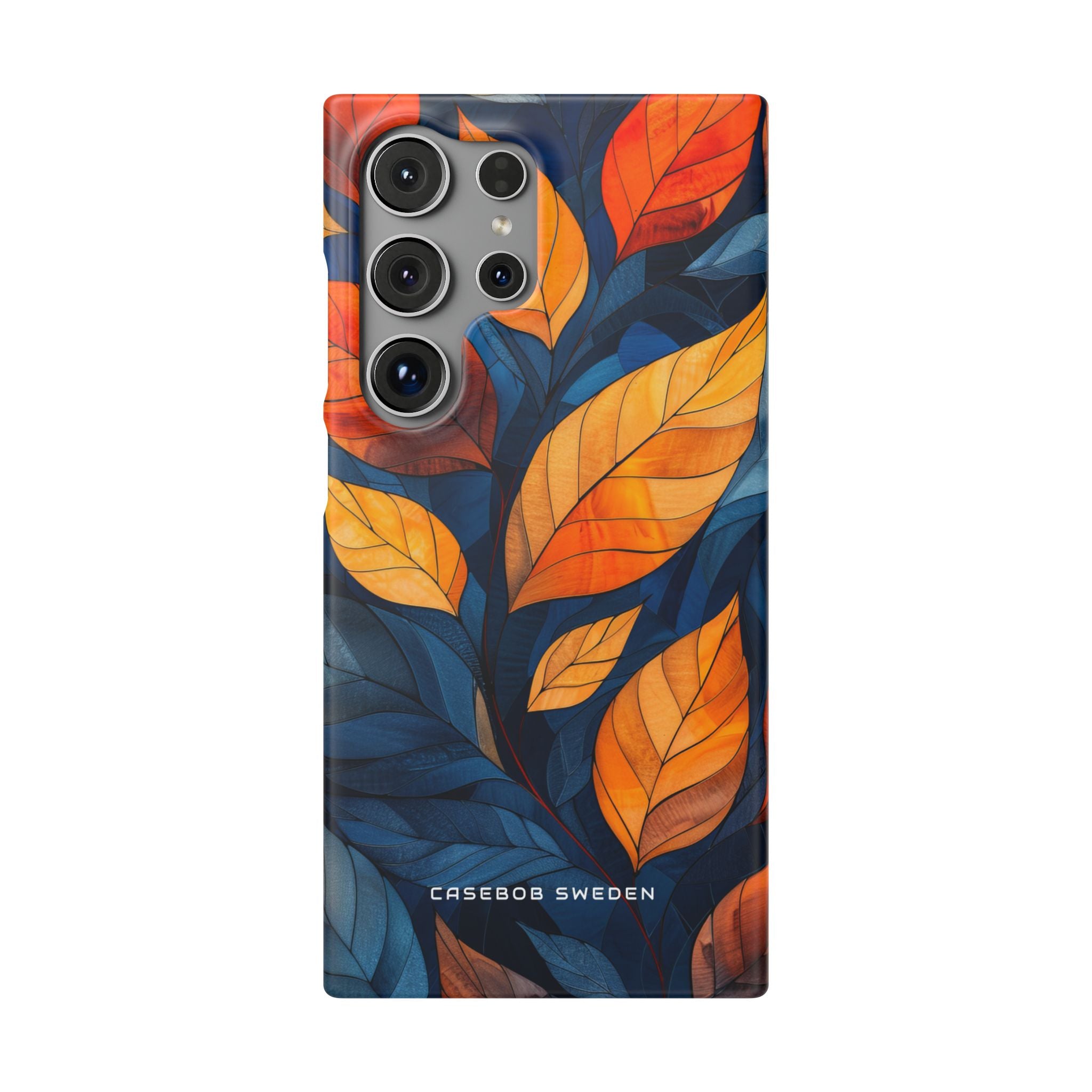 Stained Glass Blossoms Samsung S24 - Slim Phone Case