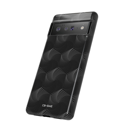 Geometric Spiral Illusion - Google Pixel Case