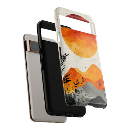 Sun Illuminates Mountains - Google Pixel Case