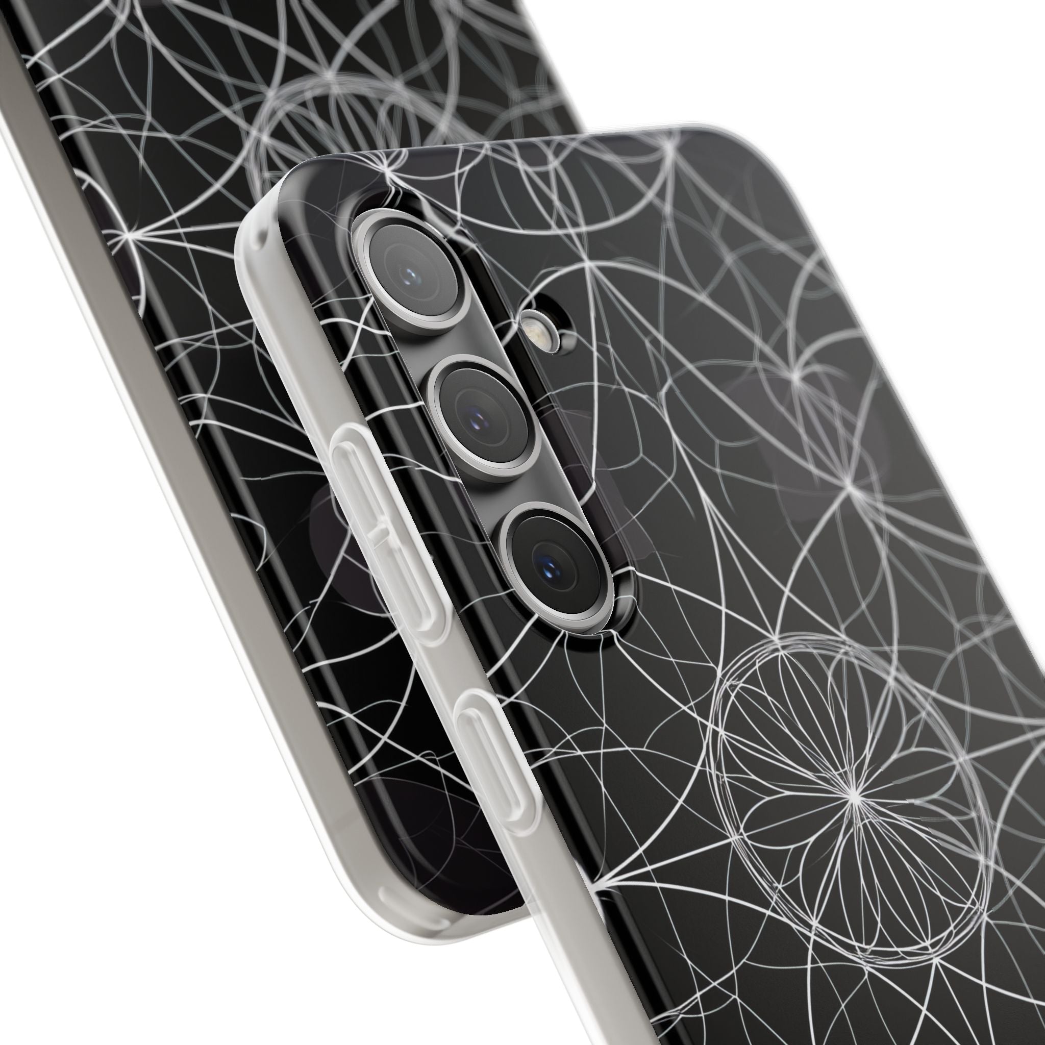 Radiant Petal Orbit Samsung S24 Plus Case - Soft
