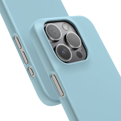 Light Blue iPhone 15 - Slim Phone Case