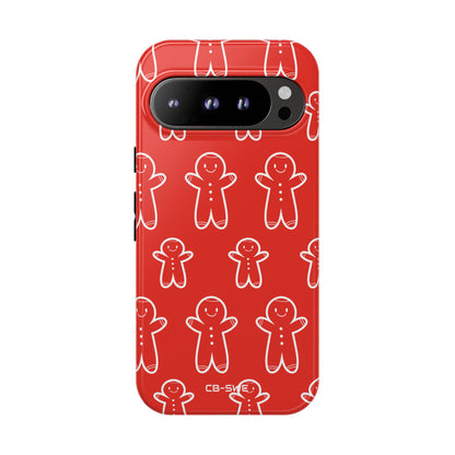 Gingerbread Men Dance - Google Pixel Case