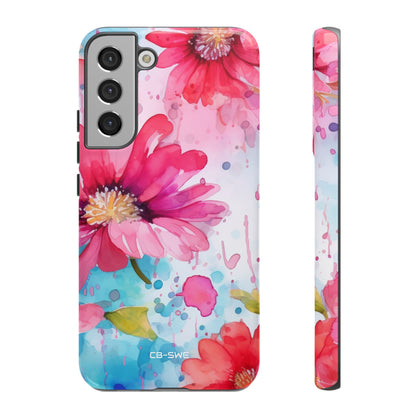 Vibrant Floral Dance - Samsung Case