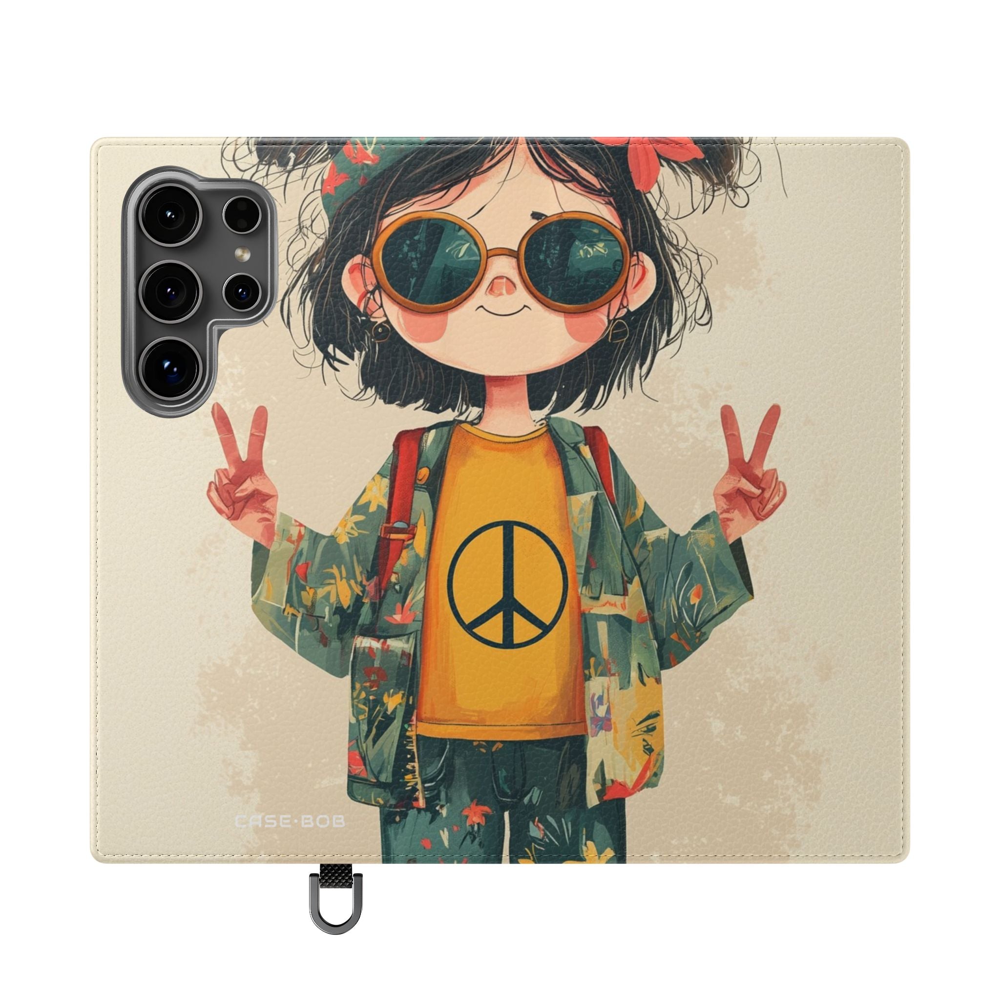 Peace Pigtails - Samsung S24 Ultra Case - Wallet