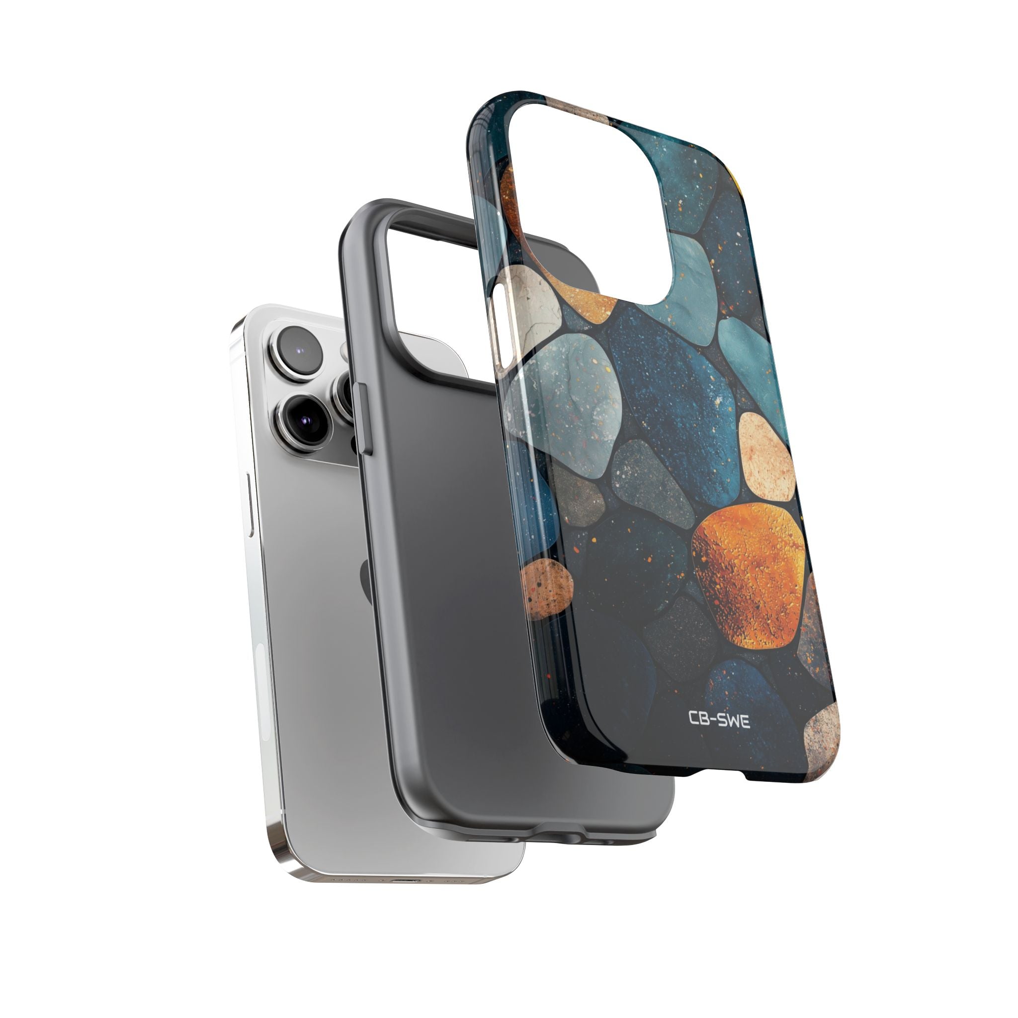 Ocean Stones Dance - iPhone Case