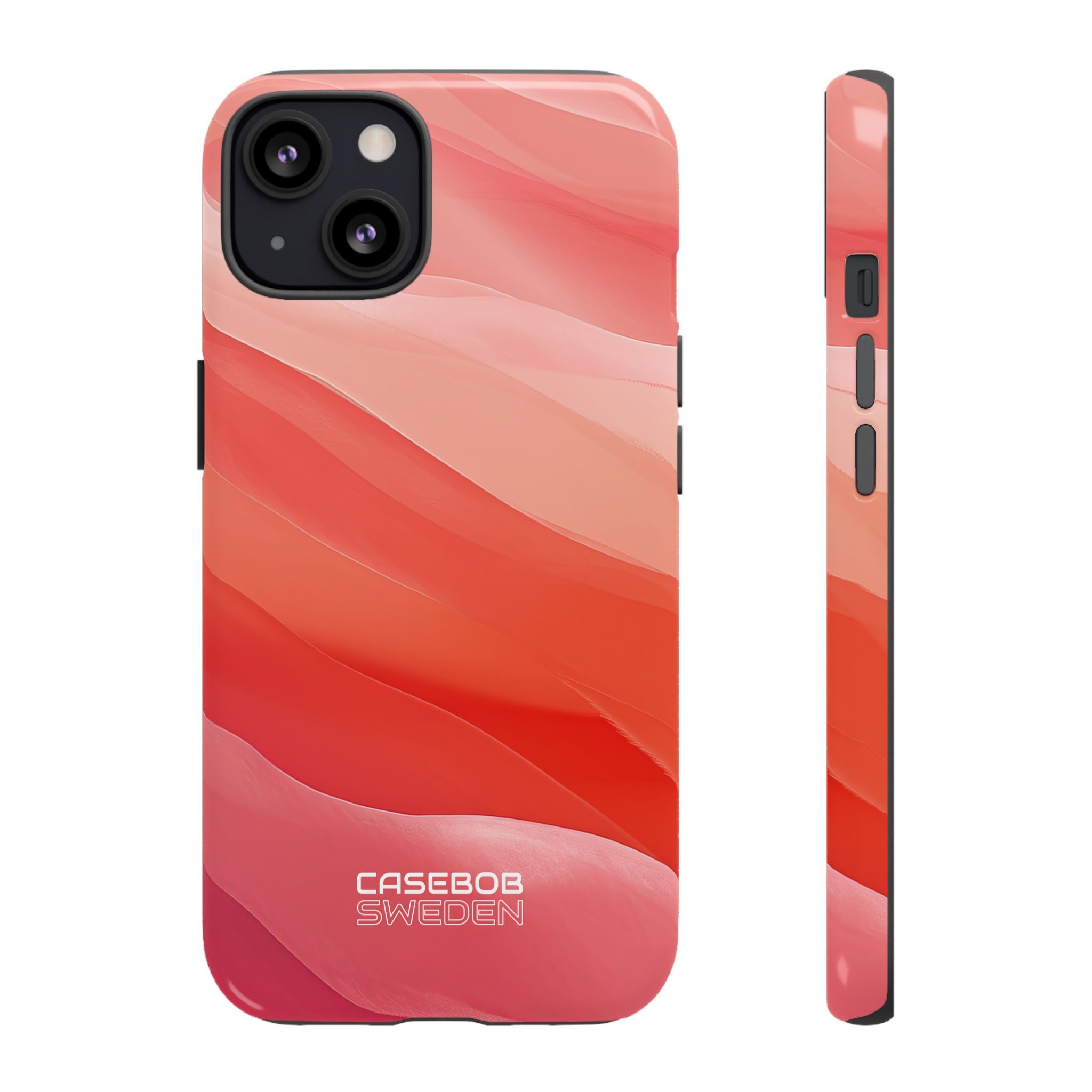 Flowing Coral Waves iPhone 13 - Tough