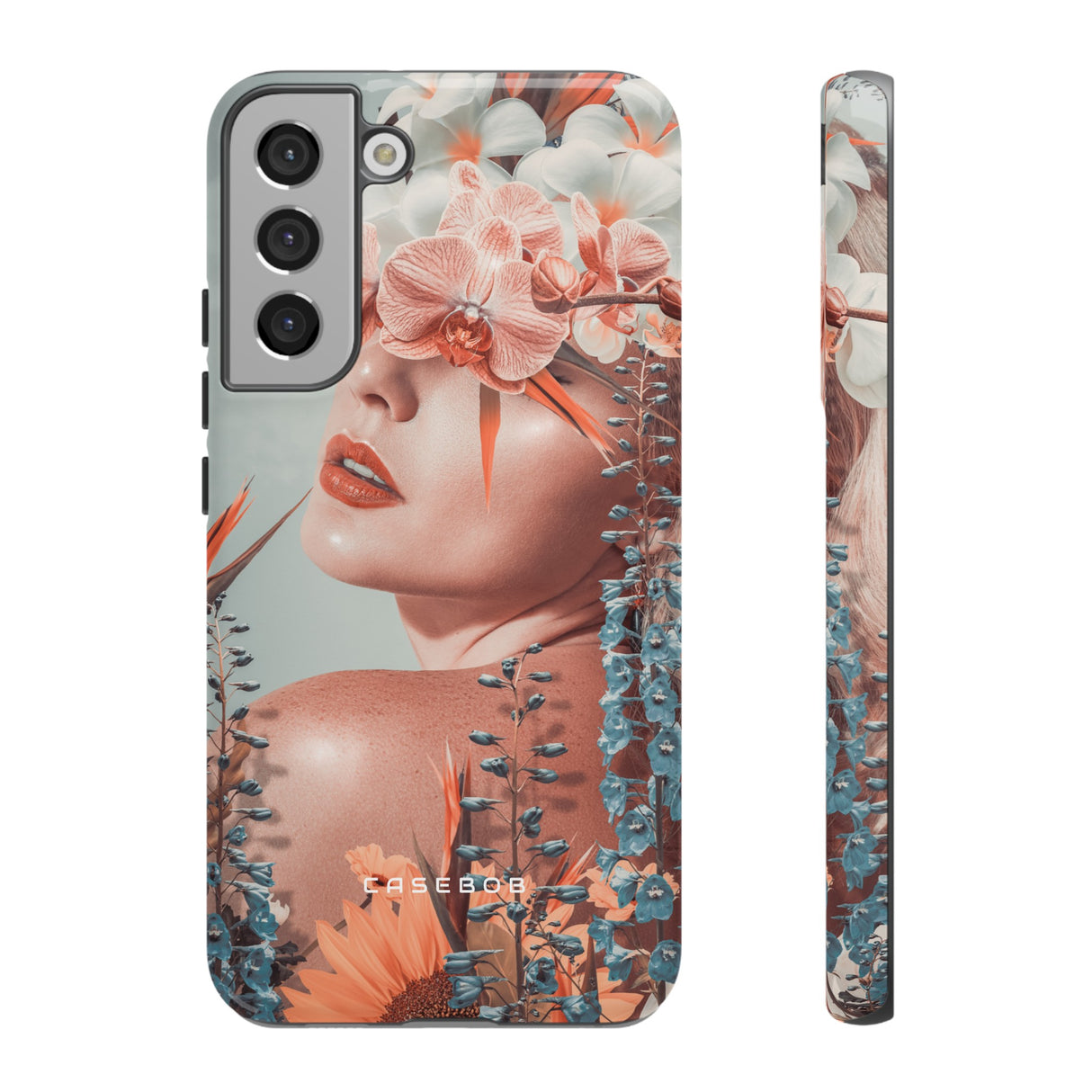 Contemporary Flowers - Protective Phone Case