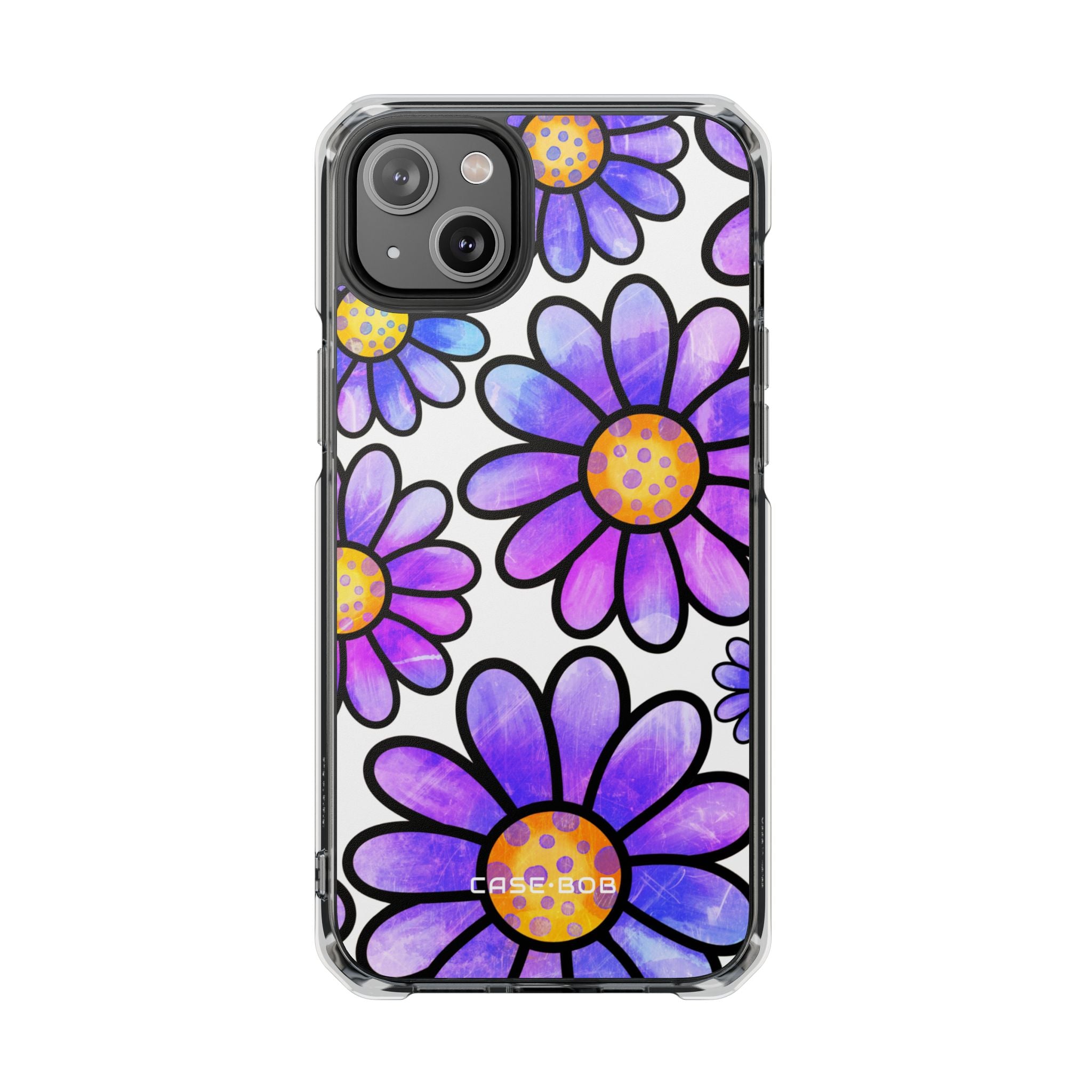 Polka Dot Blooms iPhone 14 Plus Case - Impact