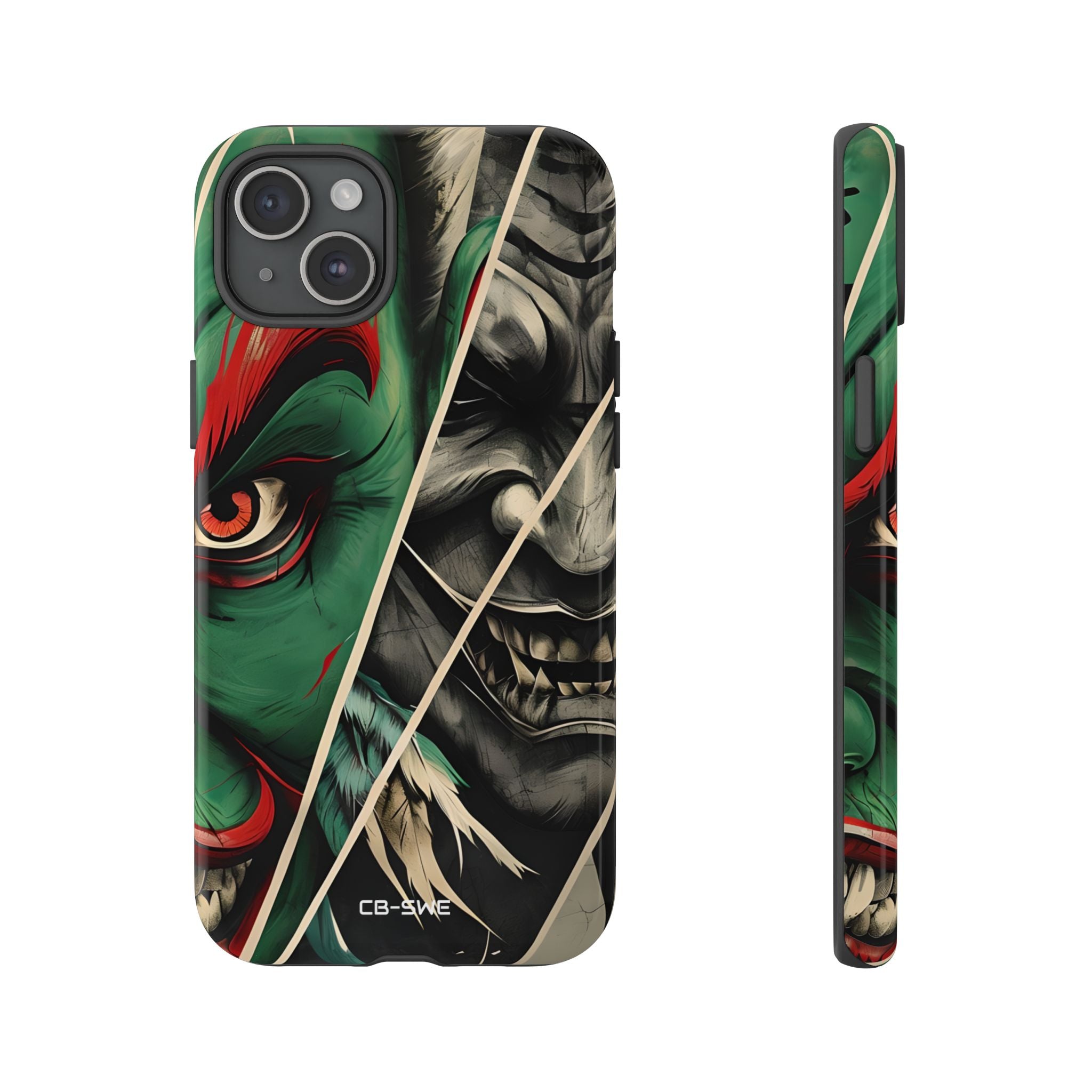 Demonic Panels Clash - iPhone Case
