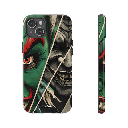 Demonic Panels Clash - iPhone Case