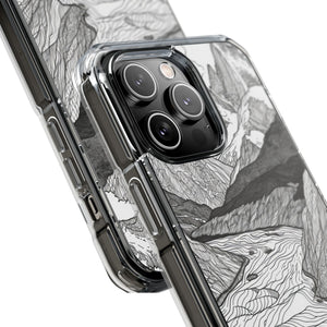 Mountain Tranquility - Phone Case for iPhone (Clear Impact - Magnetic)