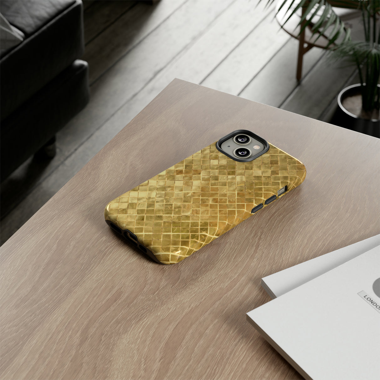 Golden Mosaic - Protective Phone Case