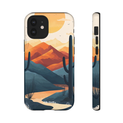 Desert Sunsets Whisper - iPhone Case