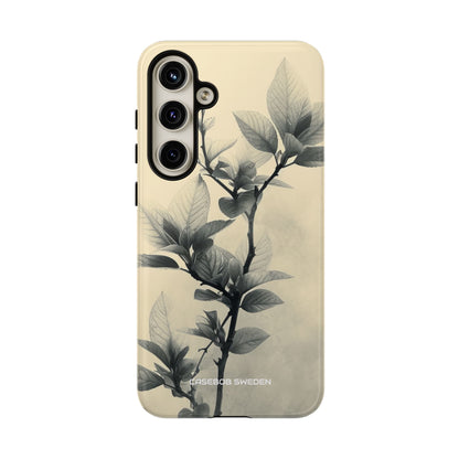 Beige Branch Art - Tough Samsung S24 Phone Case