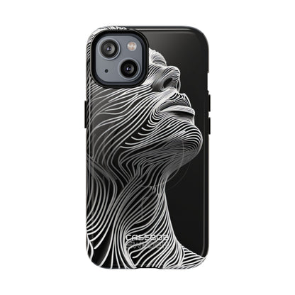 Fluid Face Lines iPhone 14 - Tough+