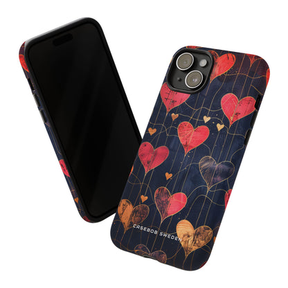 Gradient Heartflow Harmony iPhone 15 - Tough Phone Case