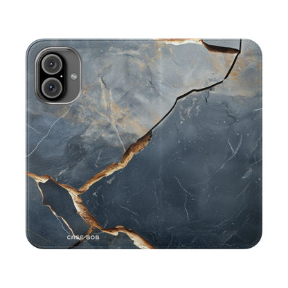 Copper Crackscape - iPhone 16 Case - Lompakko