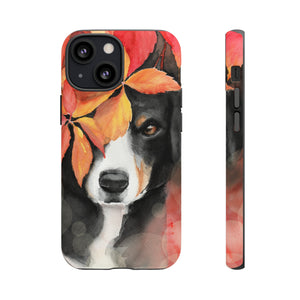 Watercolor Dog - Protective Phone Case