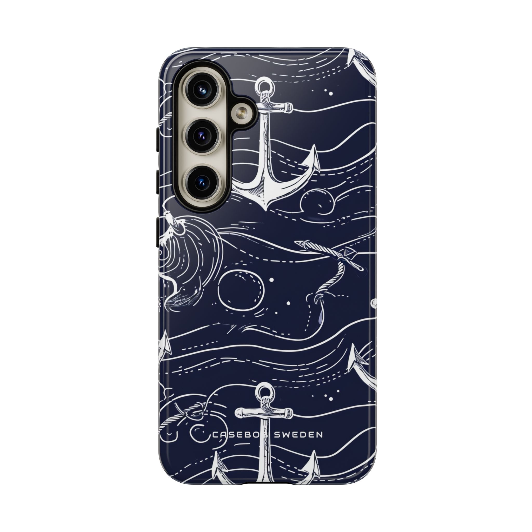 Gradient Anchorflow Waves Samsung S24 - Tough Phone Case