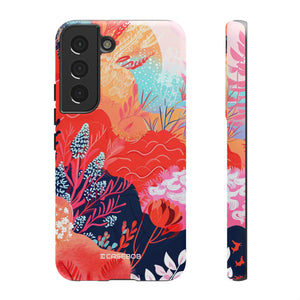 Living Coral Design | Handyhülle für Samsung (Schutzhülle)