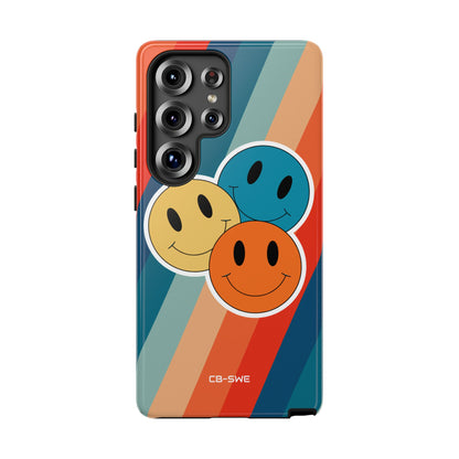 Retro Smiley Harmony - Samsung Case