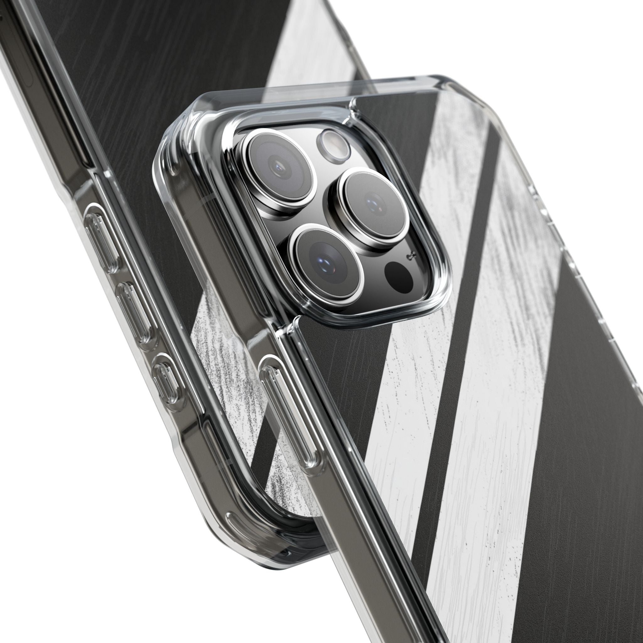 Distressed Stripe Motion iPhone 16 Pro Max Case - Impact