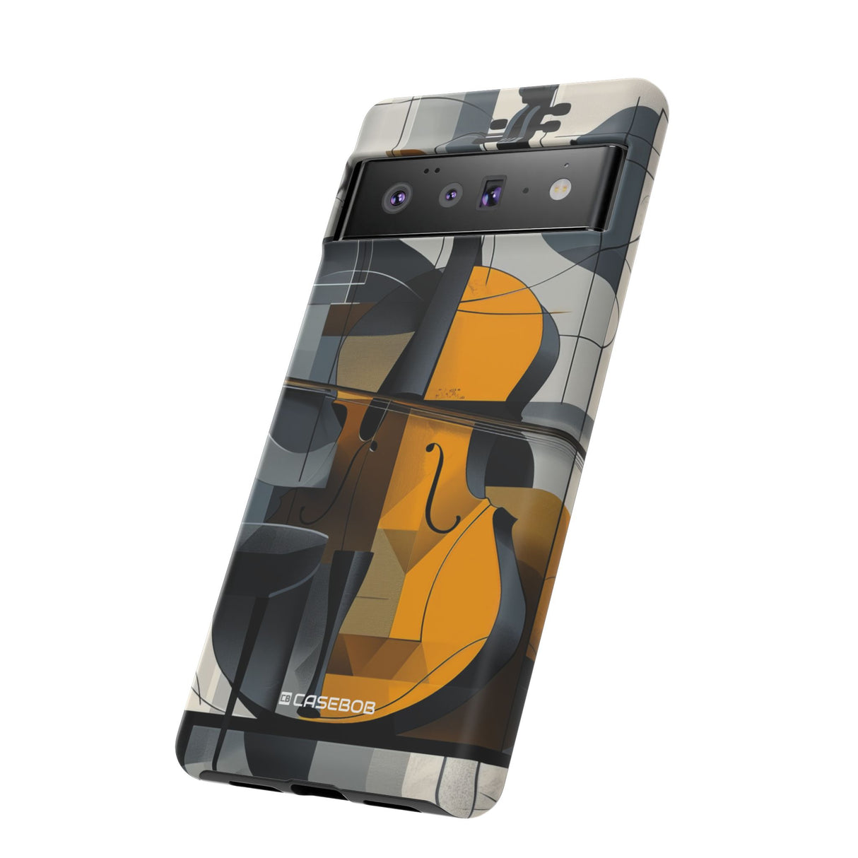 Cello Abstraction | Protective Phone Case for Google Pixel