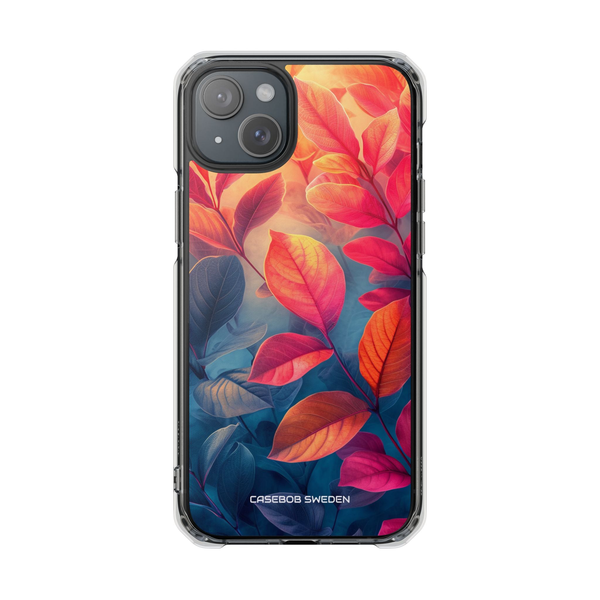 Red Blue Nature - Clear Impact iPhone 15 Phone Case